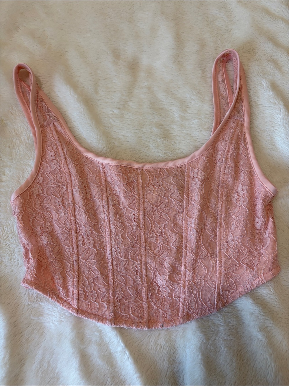 Pink Corset Top